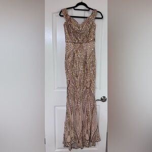 Elegant Sequin Embellished Dress